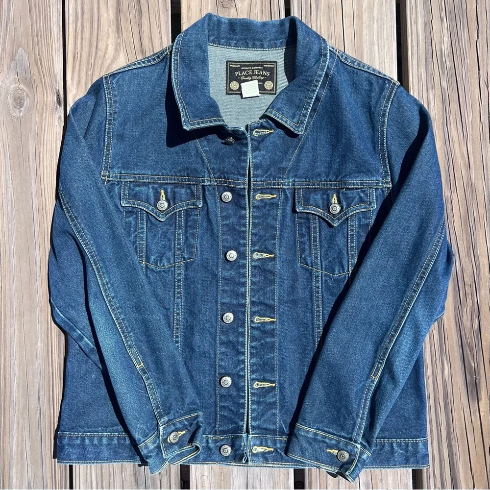 The Childrens Place denim trucker